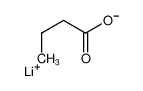 21303-03-7 structure, C4H7LiO2