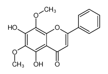 3162-45-6 5,7-二羟基-6,8-二甲氧基黄酮