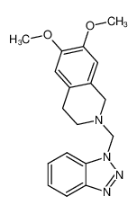 221656-42-4 spectrum, 2-(1H-1,2,3-benzotriazol-1-ylmethyl)-6,7-dimethoxy-1,2,3,4-tetrahydroisoquinoline