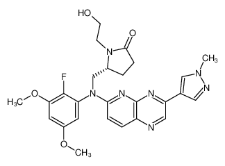 1431872-83-1 structure, C26H28FN7O4