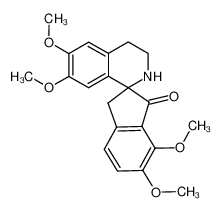 108585-32-6 3',4'-dihydro-6,6',7,7'-tetramethoxy-spiro<2H-indene-2,1'(2'H)-isoquinolin>-1(3H)-one