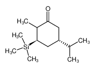 127839-08-1 spectrum, (3R,5S)-5-isopropyl-2-methyl-3-(trimethylsilyl)cyclohexan-1-one