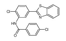 5841-57-6 structure, C20H12Cl2N2OS