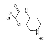 2,2,2-Trichloro-N-(4-piperidinyl)acetamide hydrochloride 1219979-92-6