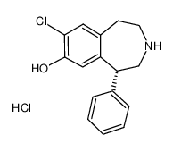 8-CHLORO-2,3,4,5-TETRAHYDRO-5-PHENYL-1H-3-BENZAZEPIN-7-OL-(5R)