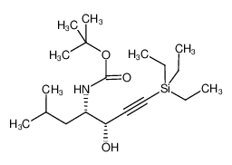 254752-32-4 structure, C19H37NO3Si