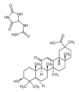 Allantoin glycyrrhetinic acid 4572-09-2