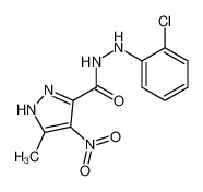 81016-51-5 structure, C11H10ClN5O3