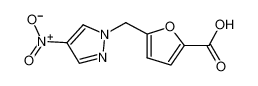 5-[(4-nitropyrazol-1-yl)methyl]furan-2-carboxylic acid 436086-87-2