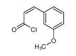 (E)-3-(3-methoxyphenyl)prop-2-enoyl chloride