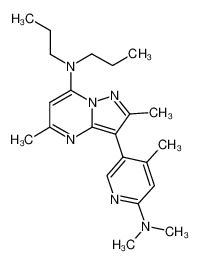 195055-03-9 structure, C22H32N6