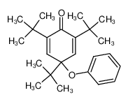 13808-13-4 4-Phenoxy-2,4,6-tri-tert-butyl-cyclohexa-2,5-dien-1-on