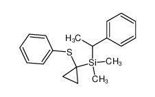 166672-26-0 structure, C19H24SSi