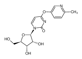 108782-91-8 1-((2R,3R,4S,5R)-3,4-dihydroxy-5-(hydroxymethyl)tetrahydrofuran-2-yl)-4-((6-methylpyridin-3-yl)oxy)pyrimidin-2(1H)-one