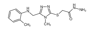 1071400-69-5 structure, C13H18N6OS