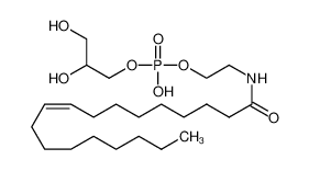 2,3-dihydroxypropyl 2-(octadec-9-enoylamino)ethyl hydrogen phosphate 201738-24-1