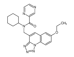 604778-53-2 structure, C23H25N7O2