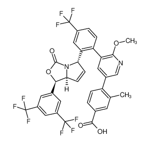 1432054-65-3 structure, C35H23F9N2O5