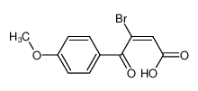 (E)-3-p-Anisoyl-3-bromoacrylic acid 5711-40-0