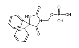 (2,5-dioxo-4,4-diphenylimidazolidin-1-yl)methyl dihydrogen phosphate 93390-81-9