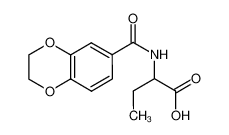 2-[(2,3-Dihydro-benzo[1,4]dioxine-6-carbonyl)-amino]-butyric acid 436855-75-3