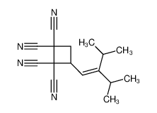 69944-48-5 spectrum, 3-(2-isopropyl-3-methylbut-1-en-1-yl)cyclobutane-1,1,2,2-tetracarbonitrile