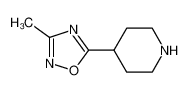 3-methyl-5-piperidin-4-yl-1,2,4-oxadiazole 795310-41-7