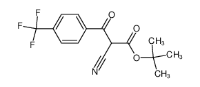 122454-38-0 spectrum, tert-butyl 2-cyano-3-oxo-3-(4-(trifluoromethyl)phenyl)propanoate