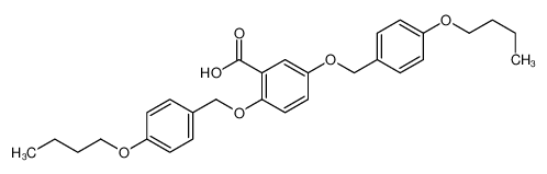 2,5-二(4-丁基氧基苄氧基)苯甲酸