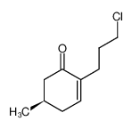 (R)-2-(3-chloropropyl)-5-methylcyclohex-2-enone 1438285-30-3