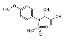 436811-06-2 structure, C11H15NO5S