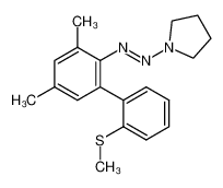 1446427-39-9 (E)-1-((3,5-dimethyl-2'-(methylthio)-[1,1'-biphenyl]-2-yl)diazenyl)pyrrolidine