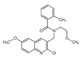 606103-17-7 structure, C22H23ClN2O3