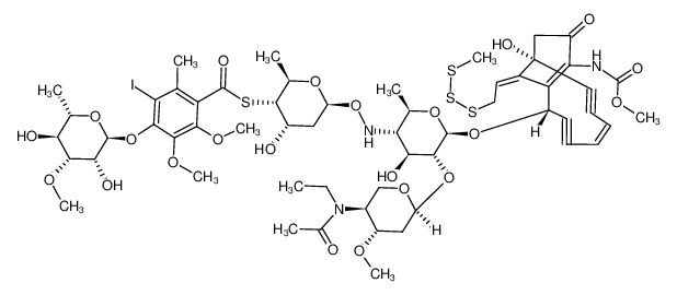 108212-76-6 structure, C57H76IN3O22S4