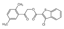 587836-85-9 structure, C19H15ClO3S