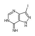 162791-82-4 structure, C5H4IN5