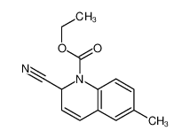 52618-50-5 ethyl 2-cyano-6-methyl-2H-quinoline-1-carboxylate