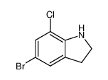 5-bromo-7-chloro-indoline 221024-31-3