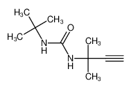 59863-61-5 1-tert-butyl-3-(2-methylbut-3-yn-2-yl)urea