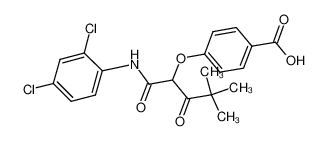 58161-93-6 structure, C20H19Cl2NO5