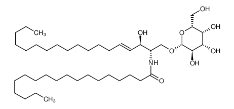 (2S,3R,4E)-1-(β-D-galactopyranosyloxy)-2-(octadecanoylamino)-3-hydroxyoctadec-4-ene 36271-49-5