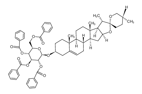 120969-06-4 spectrum, diosgenyl 2,3,4,6-O-tetra-benzoyl-β-D-glucuronopyranoside