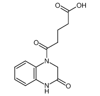 5-oxo-5-(3-oxo-2,4-dihydroquinoxalin-1-yl)pentanoic acid 436088-60-7