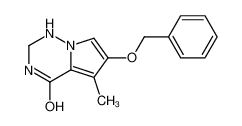 649736-26-5 spectrum, 5-methyl-6-phenylmethoxy-2,3-dihydro-1H-pyrrolo[2,1-f][1,2,4]triazin-4-one