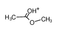 39014-36-3 structure, C3H7O2+