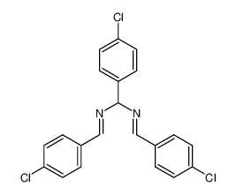 1498-66-4 spectrum, N,N'-Bis[4-chlorobenzylidene]-4-chlorophenylmethanediamine