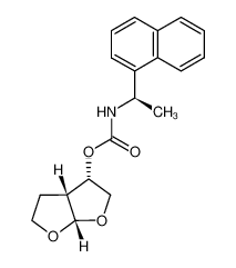 362634-62-6 spectrum, (3S,3aR,6aS)-hexahydrofuro[2,3-b]furan-3-yl ((R)-1-(naphthalen-1-yl)ethyl)carbamate