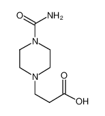 3-(4-carbamoylpiperazin-1-yl)propanoic acid 705941-74-8