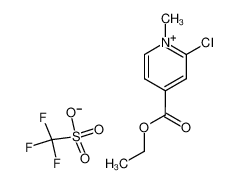 123412-81-7 2-chloro-4-(ethoxycarbonyl)-1-methylpyridin-1-ium trifluoromethanesulfonate