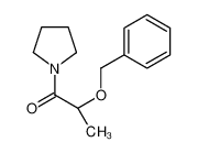 (2S)-2-phenylmethoxy-1-pyrrolidin-1-ylpropan-1-one 122151-32-0